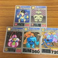 ドラゴンクエスト カード まとめ キャプテンクック 土偶戦士 エビルマスター ギガンテス & ゴーレム ヘルバトラー &キラーマシン 22 サムネイル 1