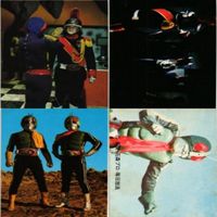 Kamen Rider Vintage Calbee Card Lot