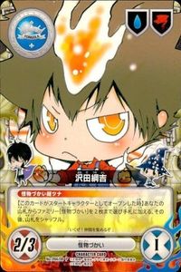 カード 家庭教師ヒットマン REBORN! リボーン P 非売品 Vジャンプ ジャンプ 怪物づかいツナ 沢田綱吉 キャラクターカード CCG