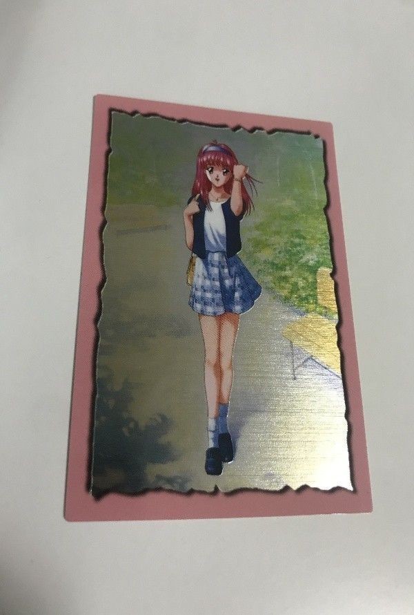 anime-7 カード ときめきメモリアル ときメモ 非売品 S10 S 藤崎詩織 初版