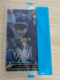 Mobile Suit Gundam 00 Sealed Morinaga Wafers Clear Card