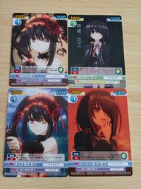 Date A Live Shidou Kurumi Victory Spark Card Japanese Anime