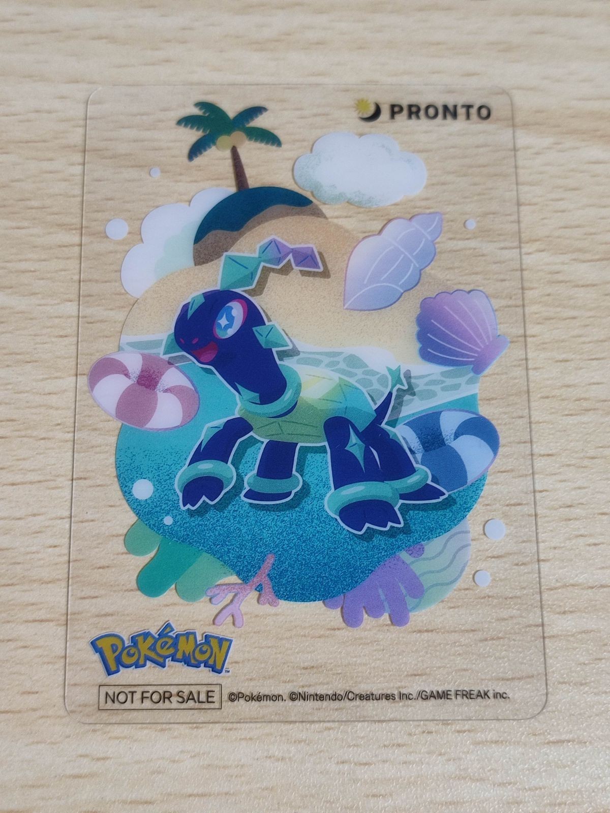 Pokemon Pronto Collaboration Card Teraphage Promo Japan