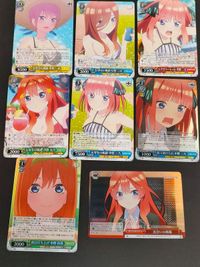 Quintessential Quintuplets Weiss Schwarz SR Nakano Yotsuba