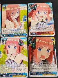 カード 出会いの再現 RRR 五等分の花嫁 ヴァイスシュヴァルツ SR 中野四葉 初日打ち上げ サムネイル 4