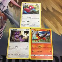 ポケモンカード 旧裏面 英語 海外版 3枚 ポリゴン2 オンバット ニャヒート 37