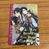 カード トレカ 進撃の巨人 箔押し エレン リヴァイ エルヴィン ハンジ 31