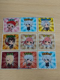FF14マン ウエハースシール ファイナルファンタジー14 FINAL FANTASY FFXIVマンチョコ キラキラコレクターシール