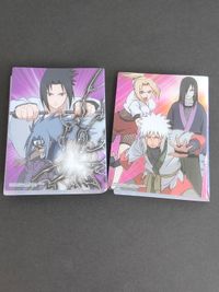 希少 ナルト NARUTO ナルティメットフォーメーション ミニ アルバム カードファイル ファイル バインダー 大蛇丸 伝説の３忍 綱手 自来也 サスケ o3-1 サムネイル 2