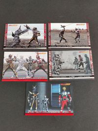 仮面ライダー555 ファイズ 2,003 アマダ カード 銀箔押し 赤箔押し レア まとめ 仮面ライダーカイザ アークオルフェノク デルタ V522 V523 V525 V526 V527 サムネイル 1