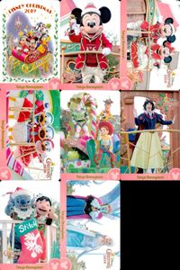ディズニー コレクション カード まとめ 【 Disney Christmas 2019 
ディズニー・クリスマス 2019】 パレード 東京 ディズニーリゾート DISNEY ミッキー サムネイル 1