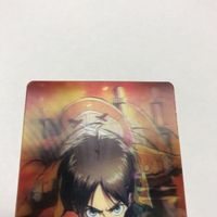 交渉歓迎 cas3 カード 3D ステッカー ？ 進撃の巨人 エレン イェーガー ストラップ キーホルダー サムネイル 3