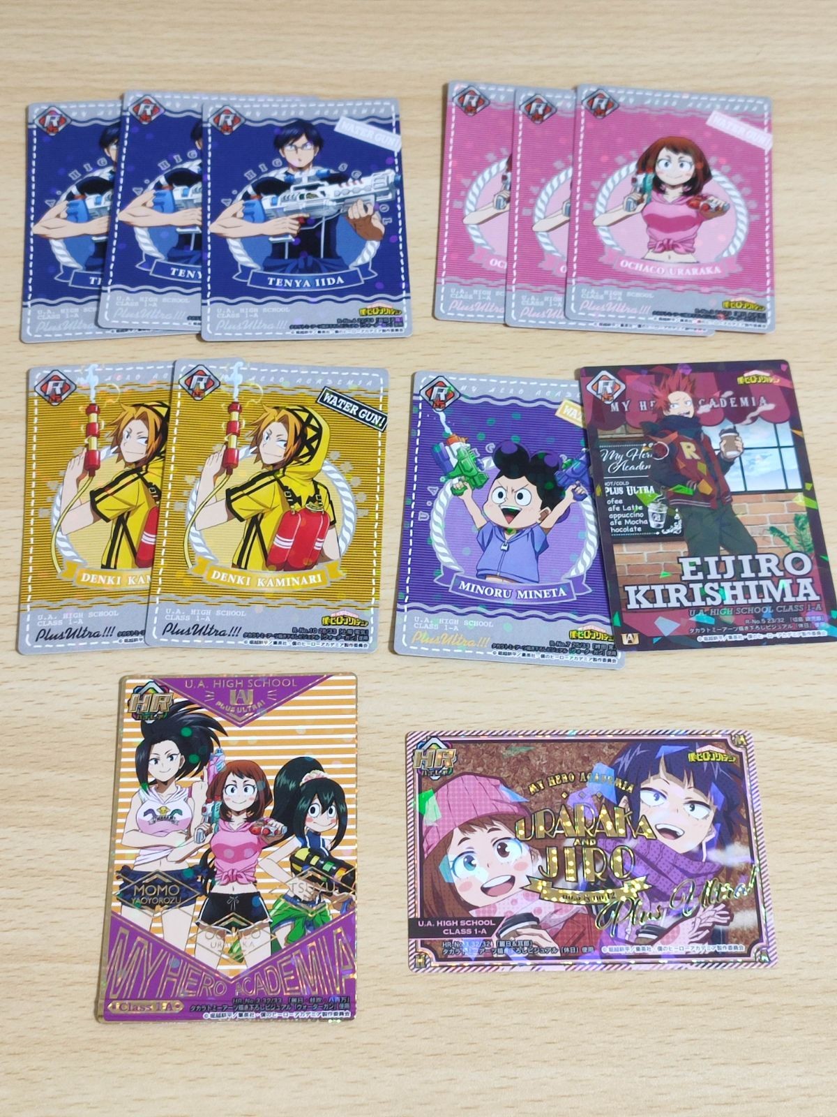 ヒロアカ きゃらくたぶるカード No.32 麗日&耳郎 HR まとめ