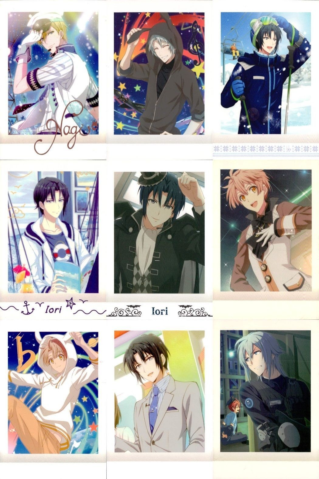 Idolish7 Card Lot Tamaki Yotsuba Iori Rare Holo Signature