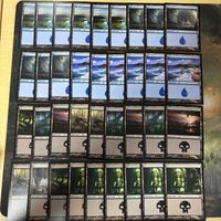 基本土地セット 統率者戦 EDH 島 沼 36枚 構築済みデッキ デッキパーツ まとめ MTG サムネイル 2
