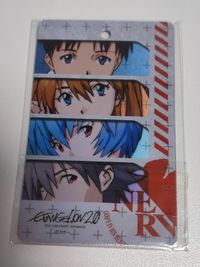 未開封 エヴァンゲリオン メタリック メタル カード 綾波レイ アスカ シンジ 渚カヲル サムネイル 2