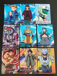 Gundam Tri-Age Card Lot OA4-093 CP Mask Mikazuki Augus