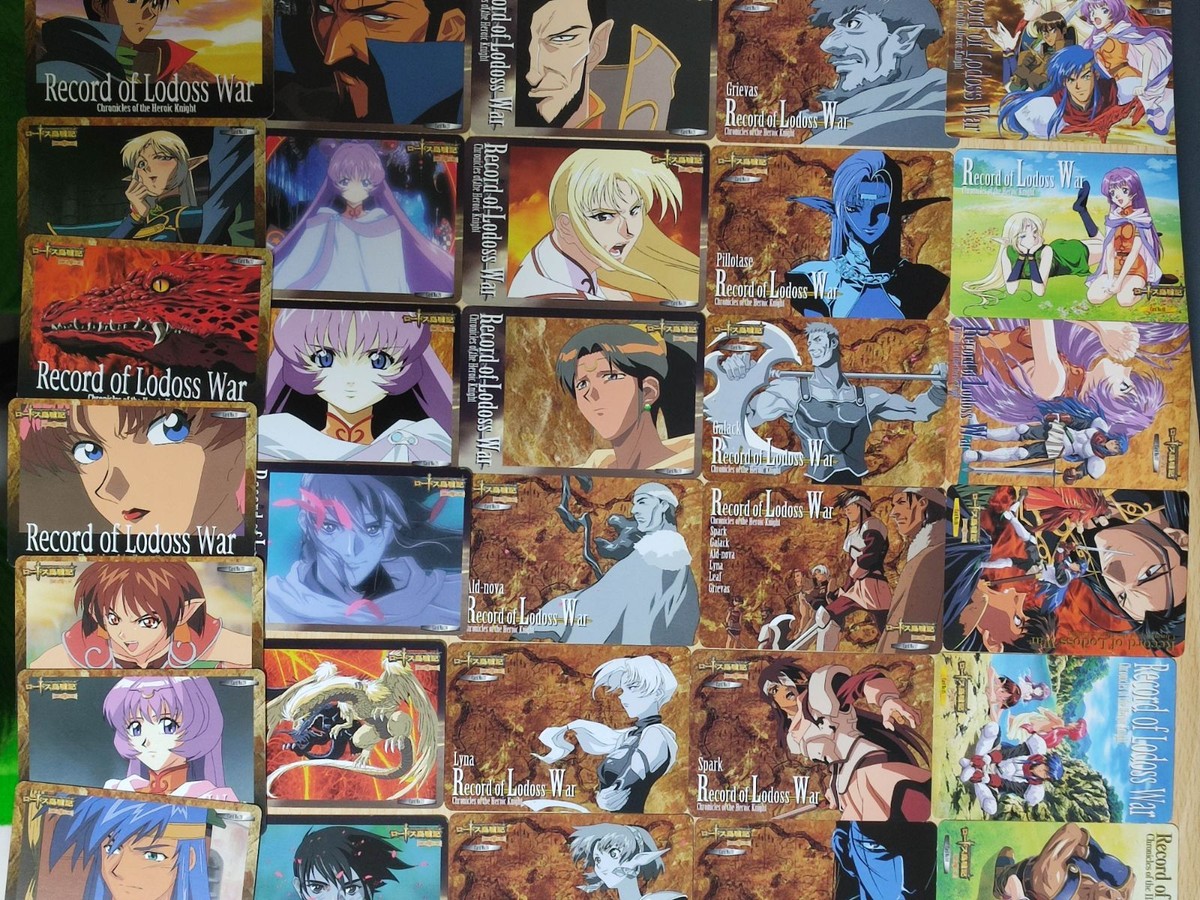 ロードス島戦記 カードダス ノーマルコンプ 30種 まとめ 4-34