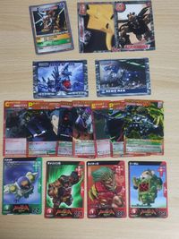 ZOIDZ Beast Saga Transformer Card Lot Rare Lionorga