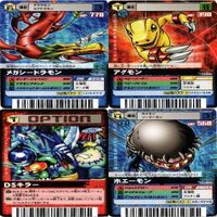表面加工 キラ多数 デジモンカード D-アルファ メタルガルルモン カード まとめ メタルガルルモン ＤＭ０２－０３６ ウォーグレイモン サムネイル 10