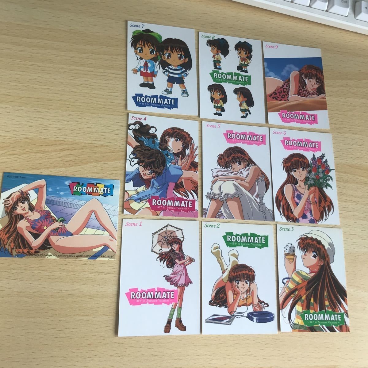 ルームメイト カード まとめ 非売品 プロモ DATA M セガサターン SEGA セガ ROOMMATE トレカ ゲーム r983 o14-1 1022