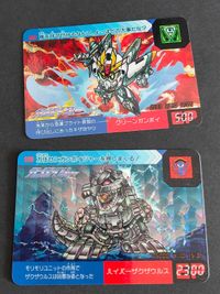 Gundam Carddass SD Gundam Prism Holo Card Lot サムネイル 6