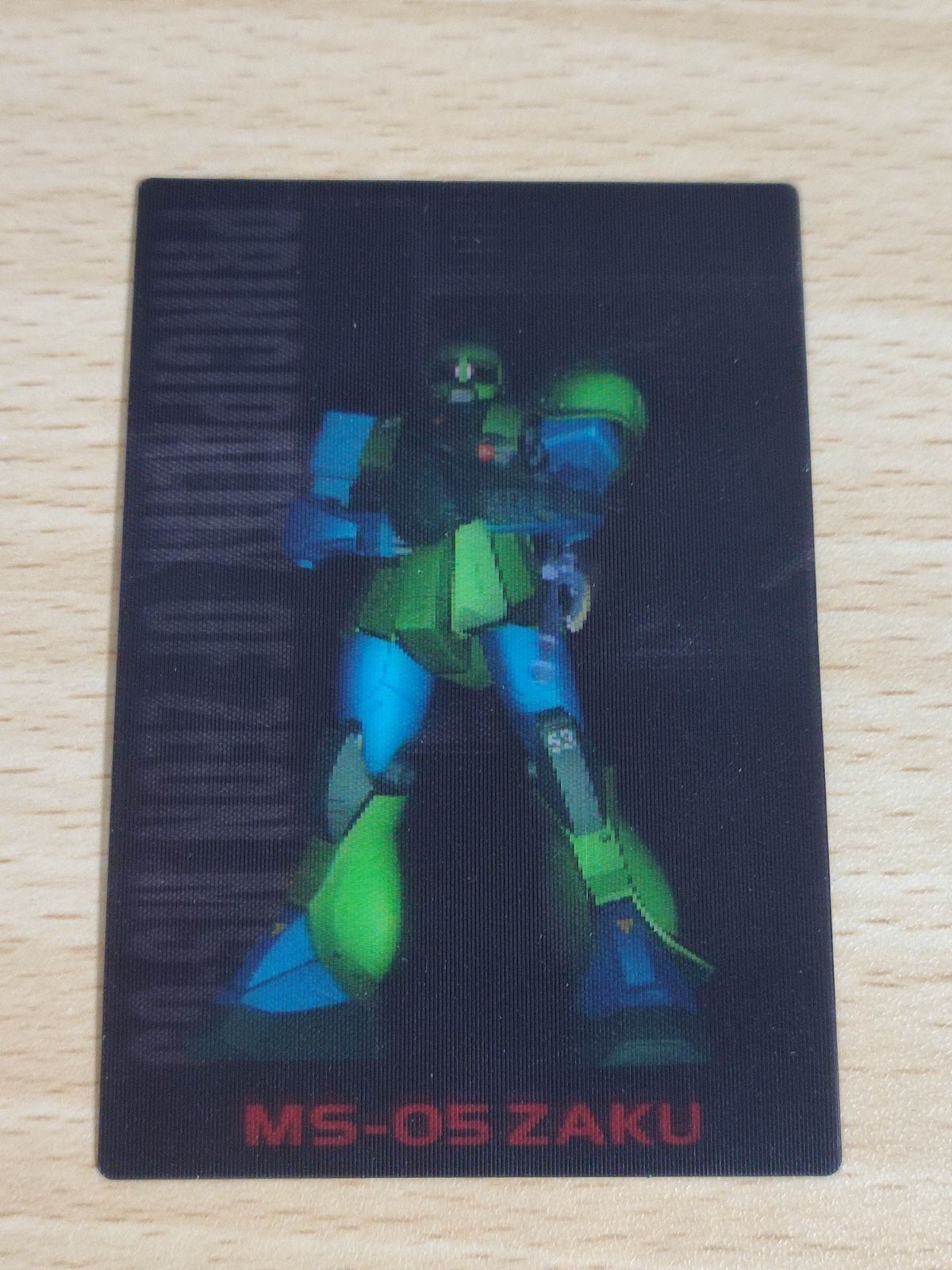 Mobile Suit Gundam Zaku 3D Changing Card