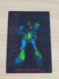 Mobile Suit Gundam Zaku 3D Changing Card