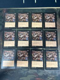 Torment MTG Magic English Old Frame 12 Cards Lot