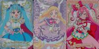 カード まとめ ひろがるスカイ！プリキュア キュアスカイ P01 わんだふるぷりきゅあ！ キュアフレンディ P02 デリシャスパーティ<!-利用不可文字-!>プリキュア キュアプレシャス P09 3枚セット グミ プリキュア サムネイル 1
