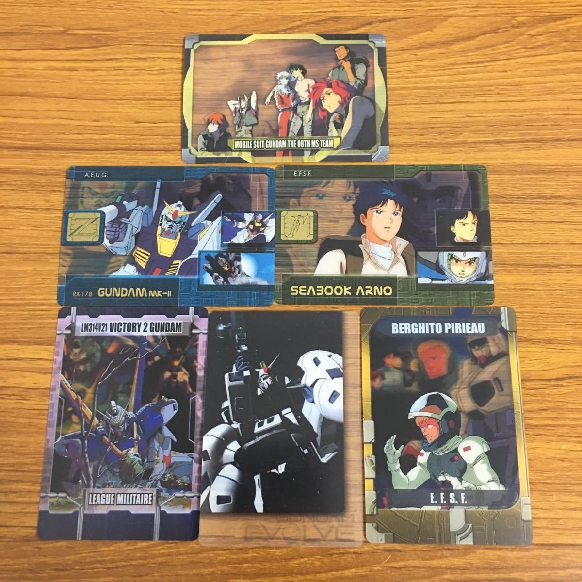 Gundam Clear Card Lot Zeta Gundam Card Game