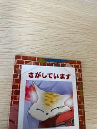 家庭教師ヒットマン REBORN! リボーン カード ヒバード x 瓜 獄寺 隼人 まで ★アニメイト非売品 ステッカー サムネイル 6