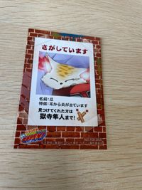 家庭教師ヒットマン REBORN! リボーン カード ヒバード x 瓜 獄寺 隼人 まで ★アニメイト非売品 ステッカー サムネイル 5