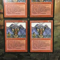 MTG マジックザギャザリング カード まとめ ICE バルデュヴィアの蛮族/Balduvian Barbarians 4枚セット 75 サムネイル 2