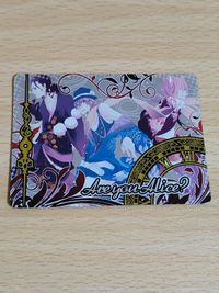 Are you Alice? アリス 箔押し ムービック オトメイト premium カード プレミアムカード アリス イカレ帽子屋 チェシャ猫