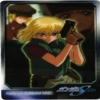 【状態B】ガンダムシード 森永 クリアカード カガリ アスラン ミーアキャンベル シン カード まとめ サムネイル 9