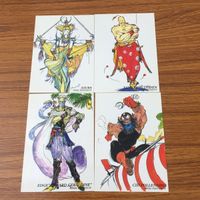 カード トレカ まとめ ファイナル ファンタジー FF 天野 喜考 ヤン アスラ シド エッジ エドワード 17 サムネイル 1