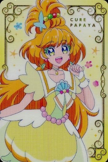 カード 映画 プリキュア 【 キュアパパイア トロピカルージュ】 キラキラカードグミ ウエハース P03