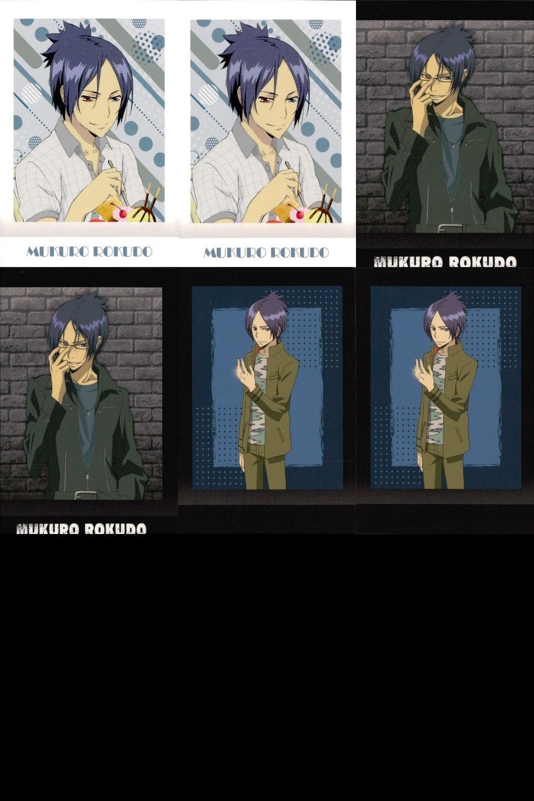 家庭教師ヒットマン REBORN! リボーン ぱしゃこれ カード まとめ 六道 骸 第二弾 7 20 28 パシャこれ MOVIC ムービック