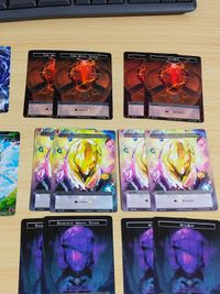 CA3-1 魔石セット FOIL ホロ キラ Force of Will フォースオブウィル FOW カード まとめ 水の魔石 風の魔石 光の魔石 闇の魔石 炎の魔石 サムネイル 5