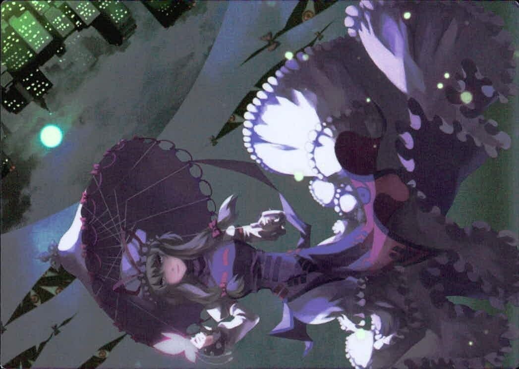 toho-36 カード 東方 雅華乱舞 美少女 交通安全 八雲 紫 9時 キラ
