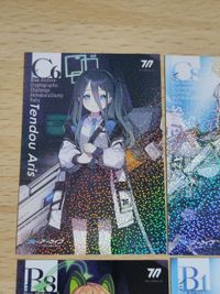 ホロ ブルーアーカイブ ブルアカ ウエハース ノベルティカード ノノミ 空崎ヒナ アズサ アリス 秋葉原 スタンプラリー 特典 サムネイル 4