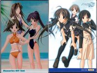カード メモリーズオフ 2nd Memories Off 2nd キラ ホロ まとめ 水着 No 68 88 90 サムネイル 2