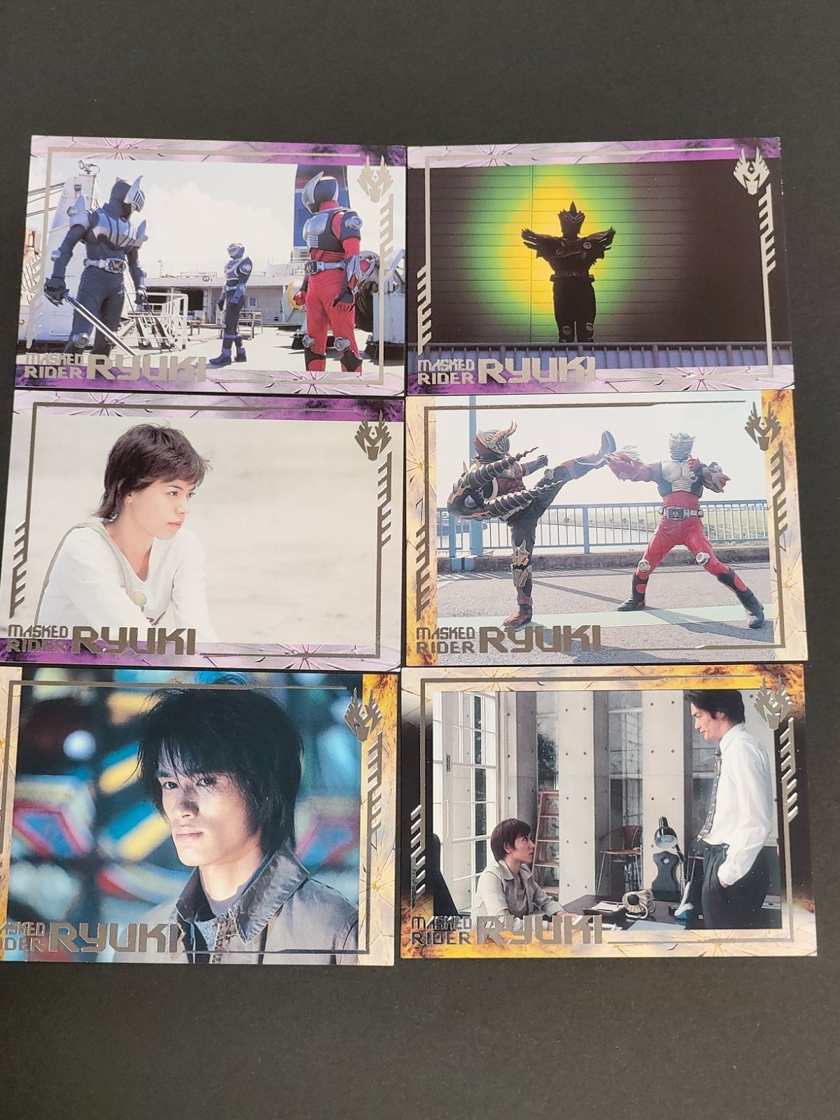 カード 仮面ライダー 龍騎 令子 北岡秀一 非売品 アマダ