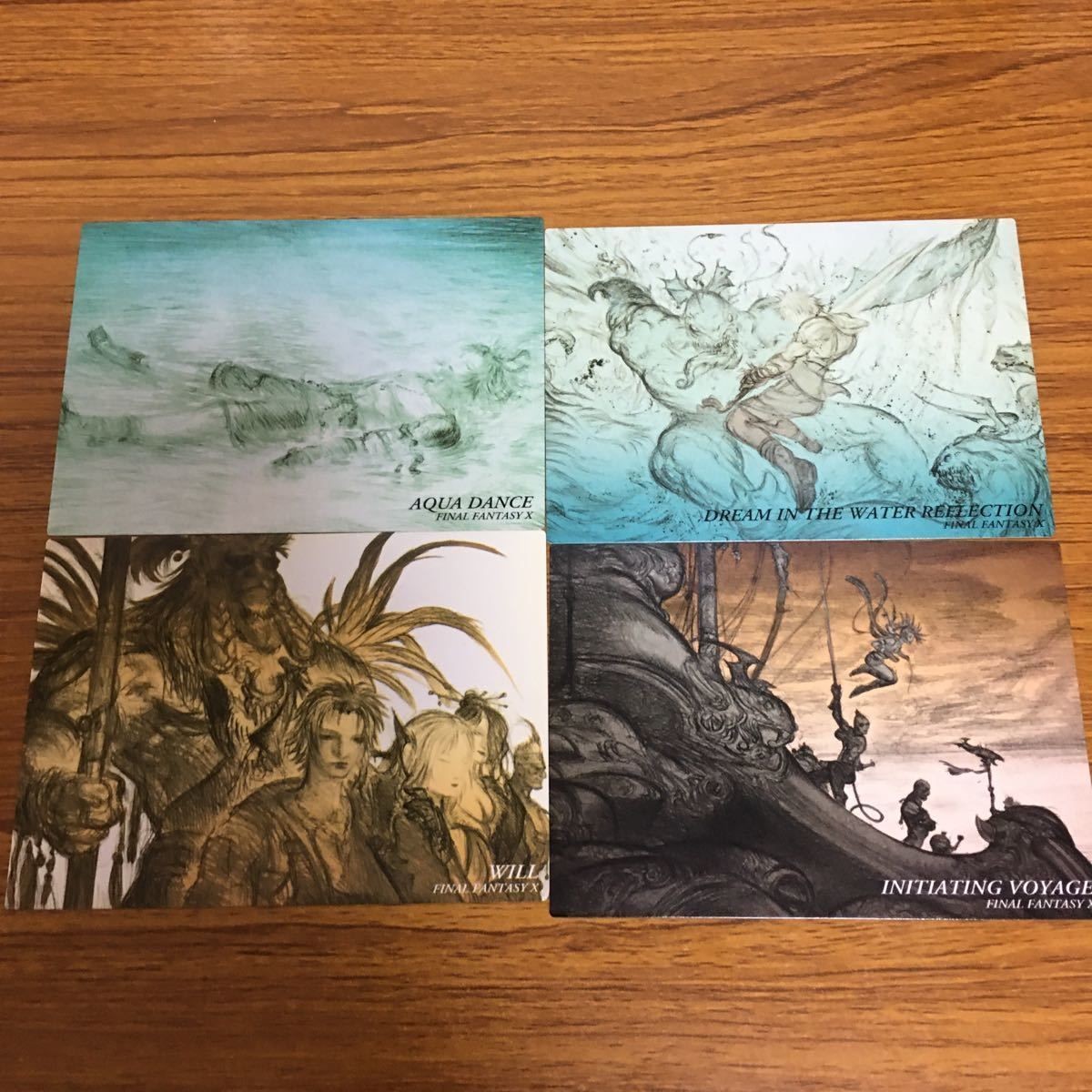 Final Fantasy VII Card Lot Yoshitaka Amano Japanese