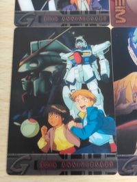 ガンダム総集編 30thアニバーサリー ウェファーチョコ 森永 ウエハース ターンエーガンダム クリアカード ディアナ・ソレル ソシエ ハイム ガンダムUC サムネイル 3
