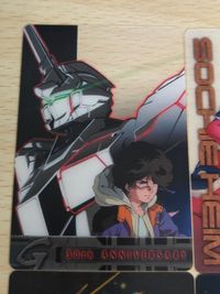 ガンダム総集編 30thアニバーサリー ウェファーチョコ 森永 ウエハース ターンエーガンダム クリアカード ディアナ・ソレル ソシエ ハイム ガンダムUC サムネイル 4