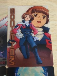 ガンダム総集編 30thアニバーサリー ウェファーチョコ 森永 ウエハース ターンエーガンダム クリアカード ディアナ・ソレル ソシエ ハイム ガンダムUC サムネイル 5