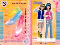 カード まとめ オシャレ魔女 ラブ ベリー ミラクルフットカラー ふんわりセミロング DSコレクションカード フリメ2ローヒール シャイニーフラネット あつぞこピンクスニーカー サムネイル 2