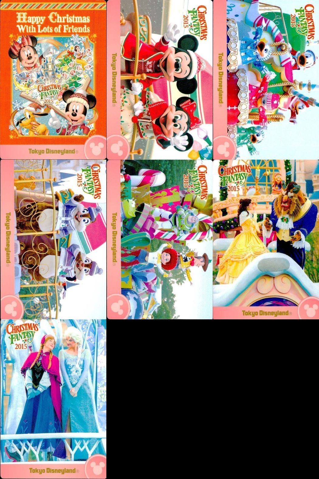 ディズニー コレクション カード まとめ 【 Christmas Fantasy 2015
クリスマス・ファンタジー 2015】 東京 ディズニーリゾート DISNEY ミッキー
